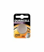 Duracell - DL2430 / CR2430 - 3 Volt 256mAh Lithium
