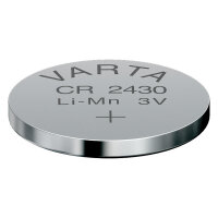 Varta - CR2430 (6430) - 3 Volt 290mAh Lithium Knopfzelle
