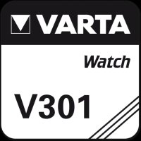 Varta - V301 - 1,55 Volt 115mAh AgO - Knopfzelle