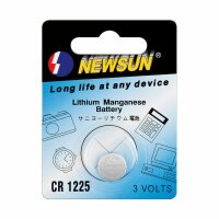 Newsun CR1225 - Lithium 3 Volt - 5er Blister
