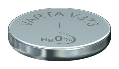 Varta - V373 / SR68 / SR916 - 1,55 Volt 28mAh Silberoxid-Zink-Knopfzelle - Uhrenbatterie