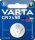 Varta - CR2450 / 6450 - 3 Volt 570mAh Lithium Knopfzelle - 1er Blister