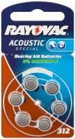 Rayovac - Hörgerätbatterie - HA312 - 1,4 Volt...