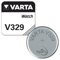 Varta - SR731 / V329 - 1,55 Volt 36mAh Silberoxid-Zink