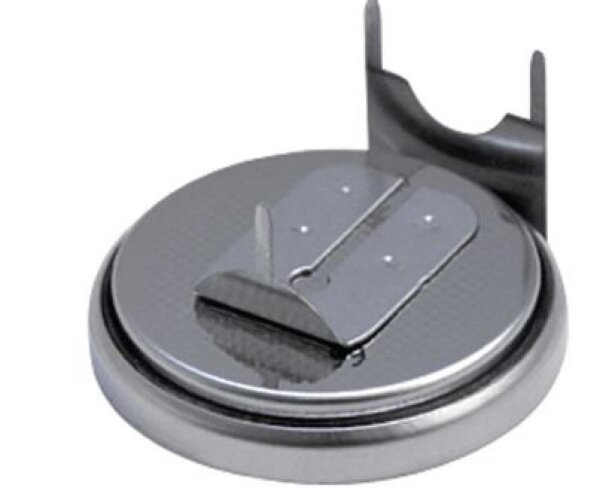 Varta - CR2450PCB3 - Knopfzelle mit Pins / Printlötfahnen (++ / -) - 3 Volt 620mAh Lithium