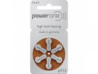 powerone - high level hearing - p312 - 1,45 Volt 170mAh...
