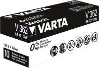 VARTA - V362 1,55 Volt 21mAh Uhrenzelle 10er Pack