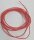 Silikon-Litze extrem flexibel - Rot - 0,25 mm², 128 x 0,05 mm, je 1 m, verpackt max: 48 V, 4,5 A (5 min: 10,4 A) - Made in Germany