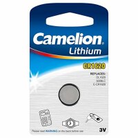 Camelion - CR1620 - 3 Volt 90mAh Lithium - EOL =...