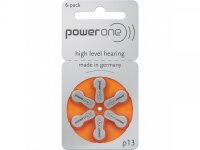 powerone - high level hearing - p13 - 1,45 Volt 300mAh...