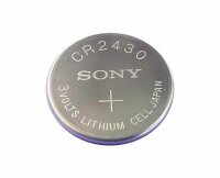 Sony - CR2430 - 3 Volt Lithium Knopfzelle