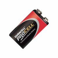 Duracell - Procell - MN1604 / 6LR61 - 9 Volt Block Alkaline - EOL = Mindesthaltbarkeitsdatum abgelaufen