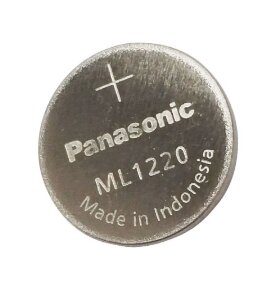 Panasonic - ML1220 / ML-1220 / ML 1220 - 3 Volt 17mAh Li-Mn ohne Lötfahne