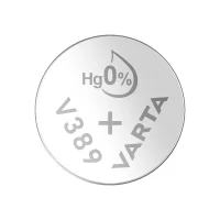 Varta - V389 / SR54 - 1,55 Volt 81mAh Silberoxid-Zink - Knopfzelle, Uhrenbatterie - EOL = Mindesthaltbarkeitsdatum abgelaufen