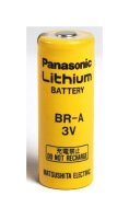 Panasonic - BR-A - 3 Volt 1800mAh Lithium ohne Lötfahne [Ableiter]