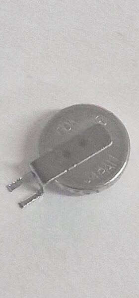 FDK - ML-621S/DN - 3 Volt 5mAh Li-Ion - aufladbare Knopfzelle mit Printlötfahne