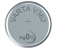 Varta - SR58 / V362 / SR 721 SW - 1,55 Volt 21mAh Silberoxid-Zink - EOL = Mindesthaltbarkeitsdatum abgelaufen