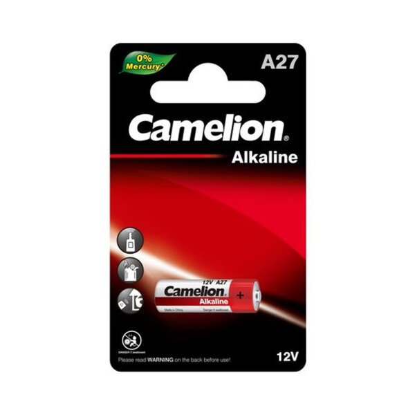 Camelion - LR27A / 27A / L828 - 12 Volt Zink-Mangandioxid - EOL = Mindesthaltbarkeitsdatum abgelaufen
