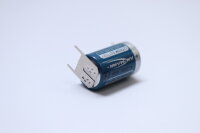 Ansmann - ER14250 - 1/2AA - 3,6 Volt 1200mAh Li-SOCl2 - Lithium Spezial-Batterie mit Printlötfahnen (+Pol=Einzelpin & -Pol=Doppelpin)
